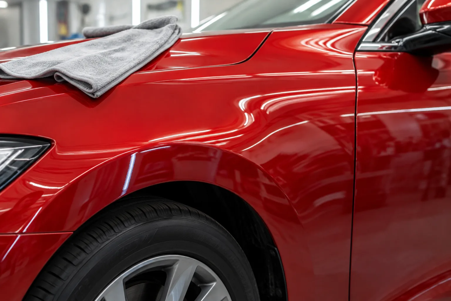 Collision Repair work at Collision Pros of San Antonio